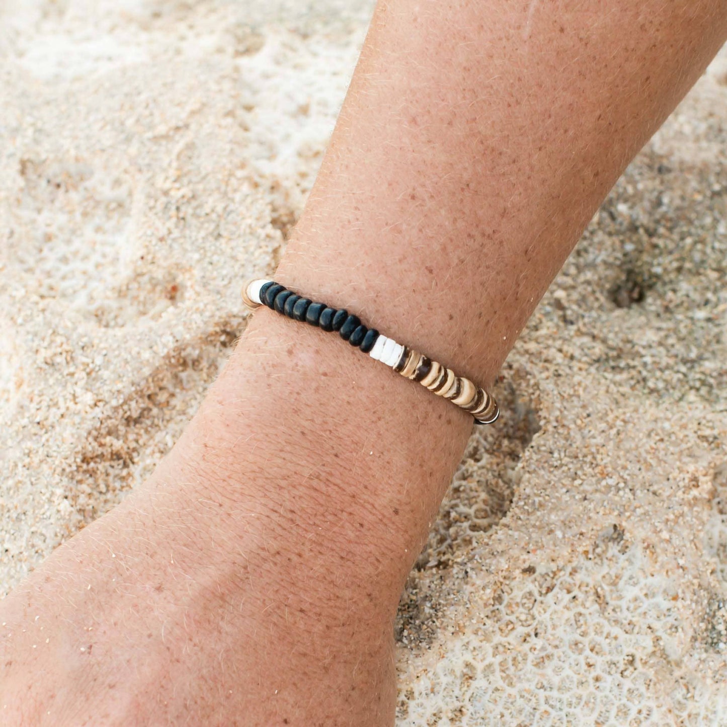 Coconut Bay Bracelet, Surfer Jewelry by Pineapple Island