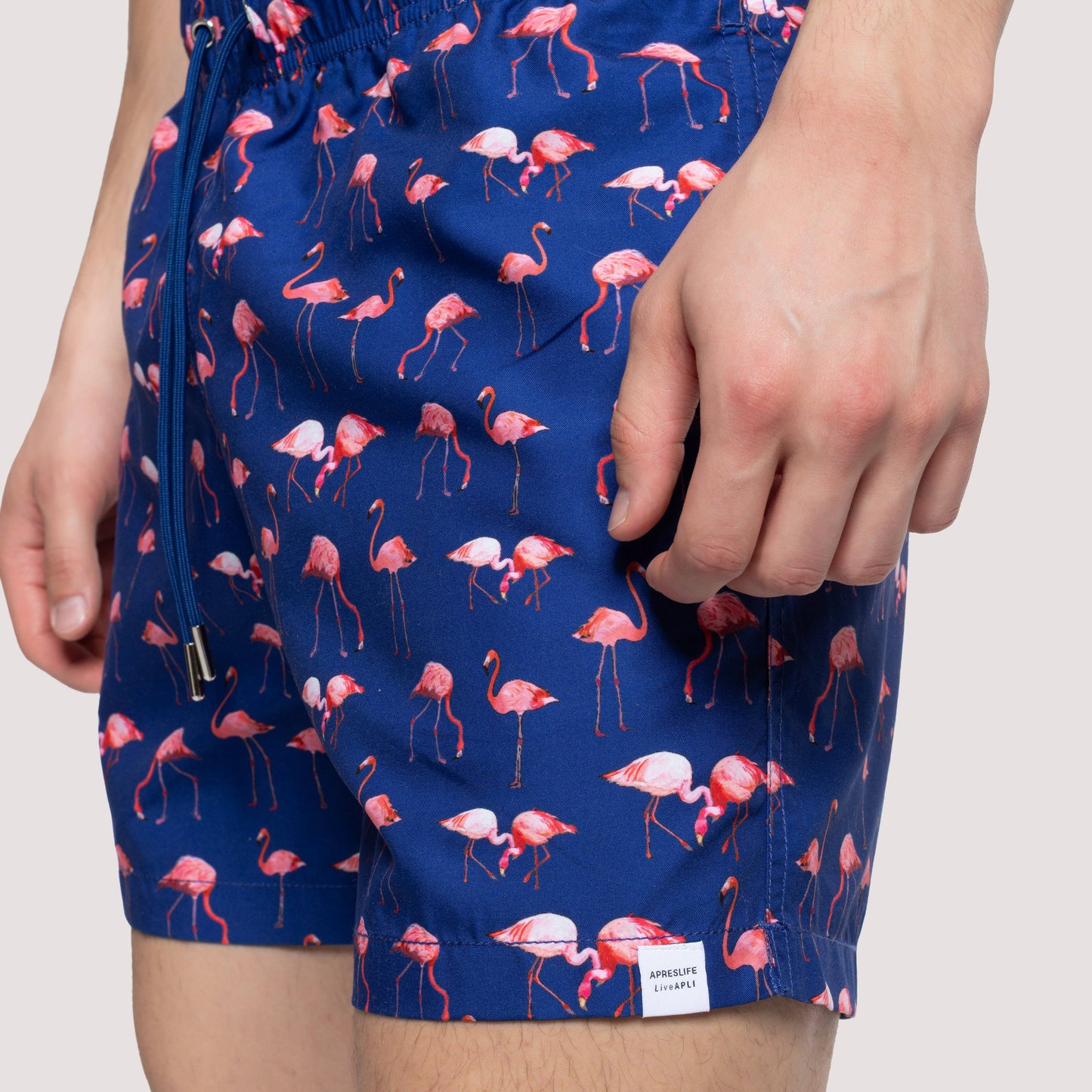 Men's Swim Shorts – Flamingos Navy