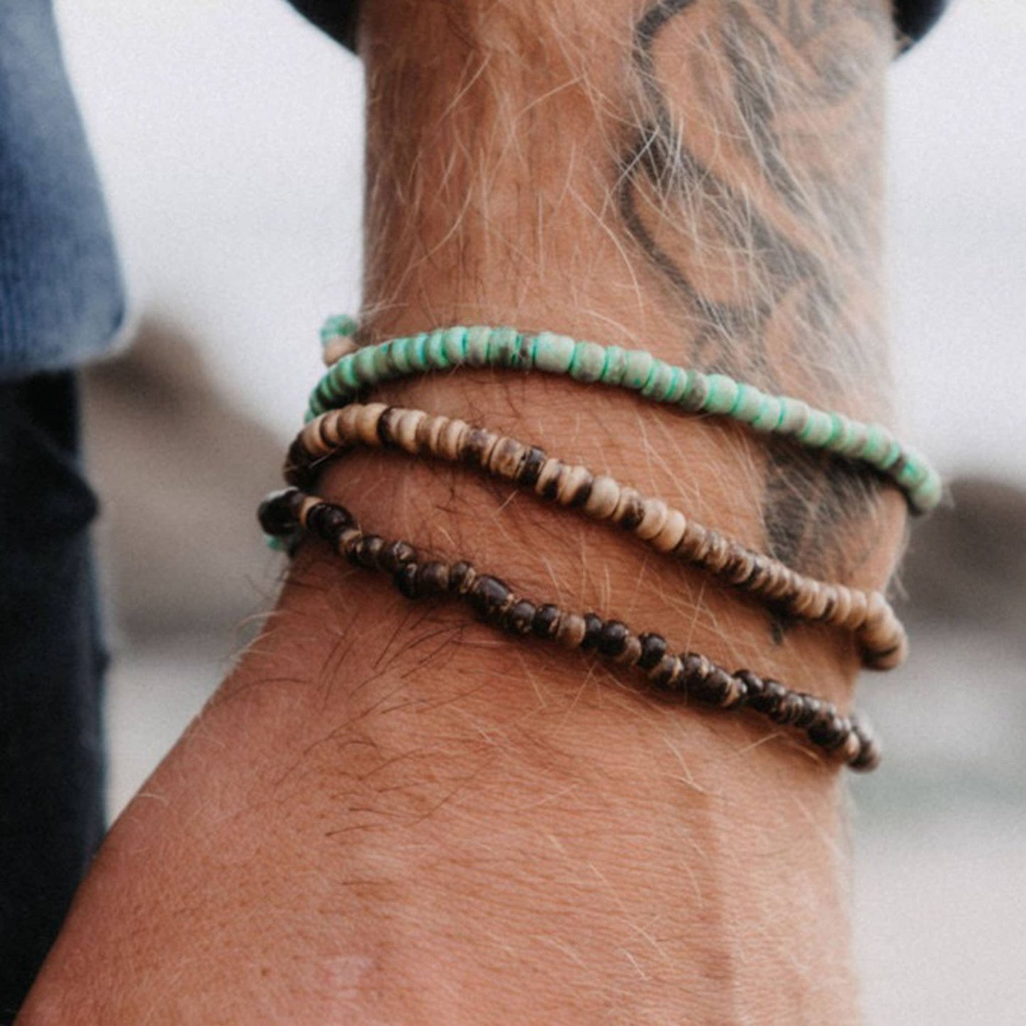 Coconut Bay Bracelet, Surfer Jewelry by Pineapple Island