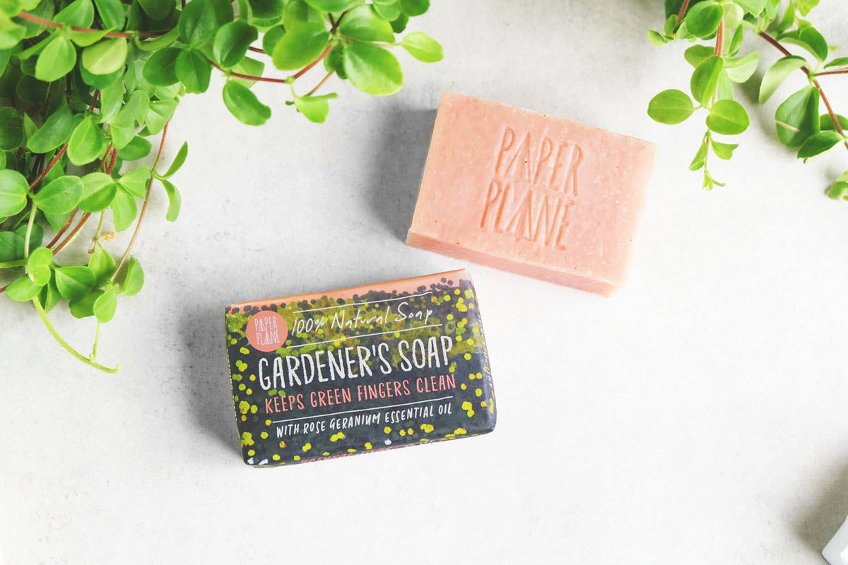 Gardener's Soap 100% Natural Vegan Rose Geranium