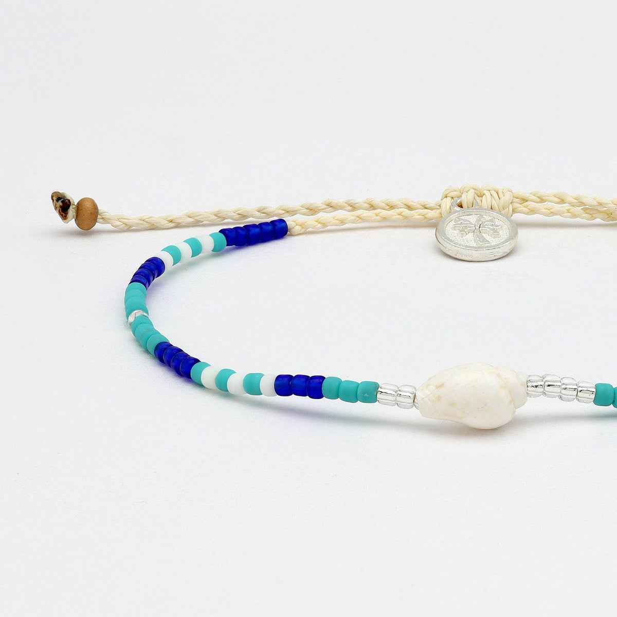 Mauna Loa Bracelet, Adjustable Dainty Beaded Bracelet