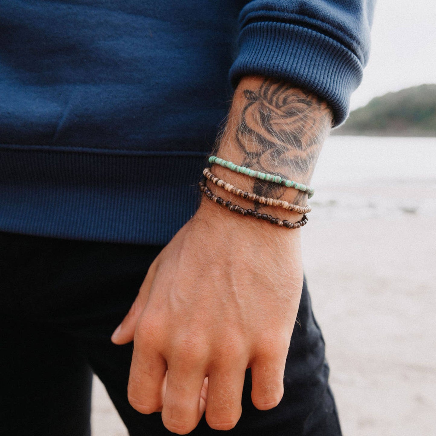 Coconut Bay Bracelet, Surfer Jewelry by Pineapple Island