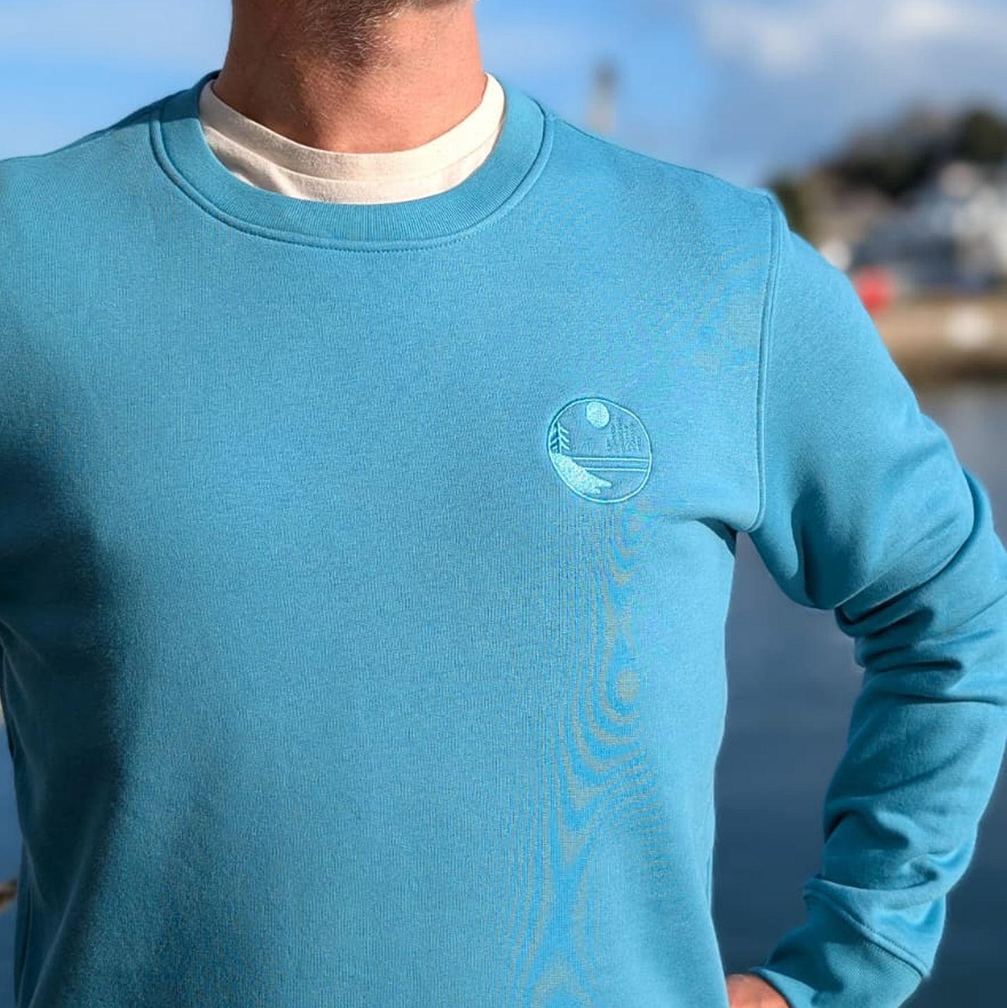 Organic cotton sweatshirt, Ethical fashion South Devon, sustainable beachwear, Ethical t-shirts UK, Clothing for ocean lovers, Sustainable casual wear, Marine life-inspired clothing, Coastal lifestyle wear, unisex, womes, mens,