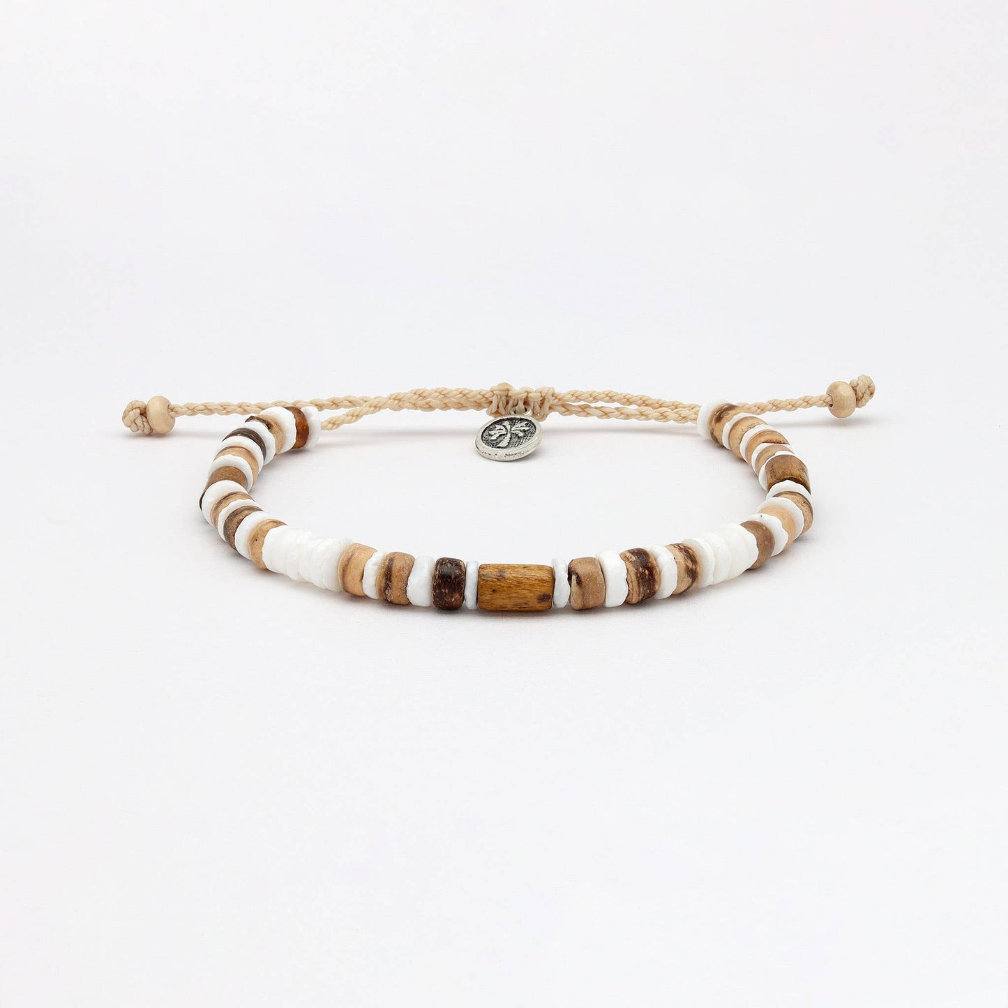 Nusa Lembongan Wood Bead Surf Bracelet