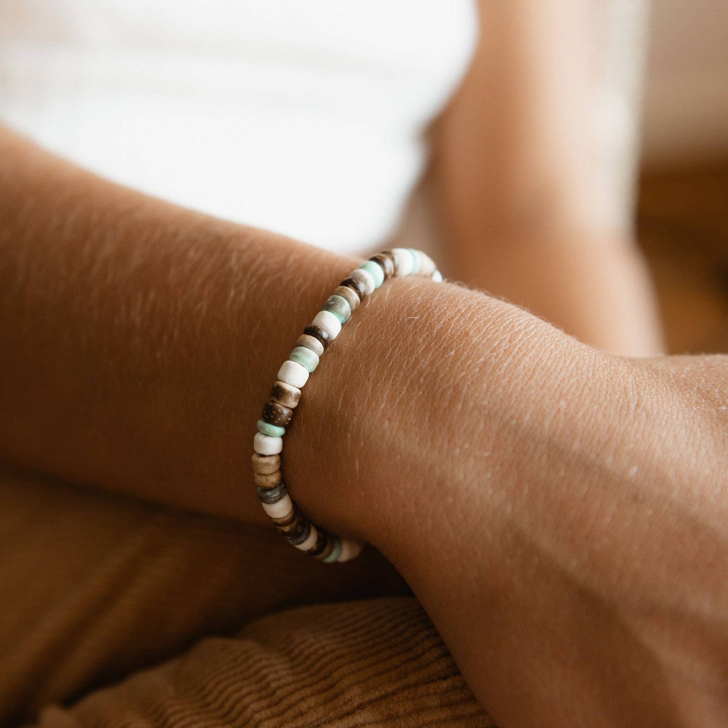 Coconut Bay Bracelet, Surfer Jewelry by Pineapple Island