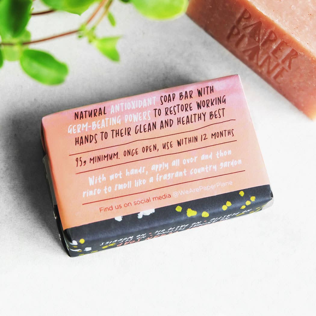 Gardener's Soap 100% Natural Vegan Rose Geranium