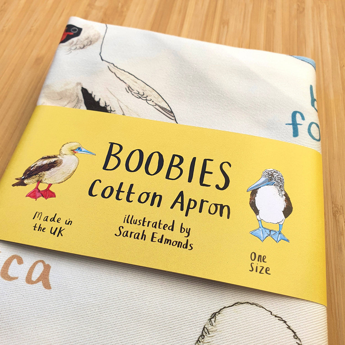 Boobies Bird Cotton Apron