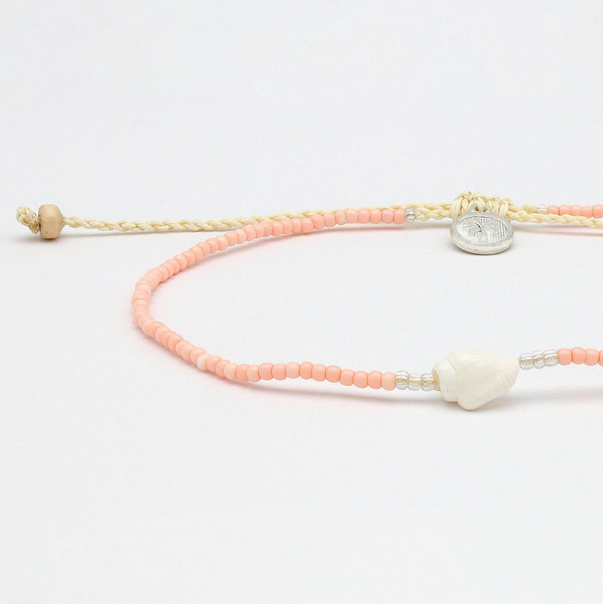 Mauna Loa Bracelet, Adjustable Dainty Beaded Bracelet