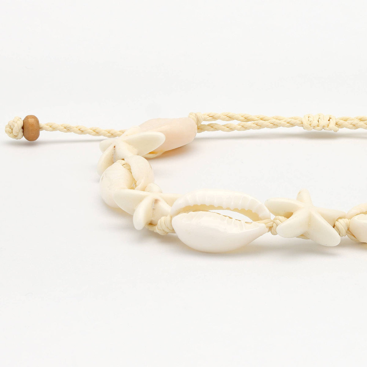 Kahakai Star Beaded Bracelet, Adjustable Surf Bracelet