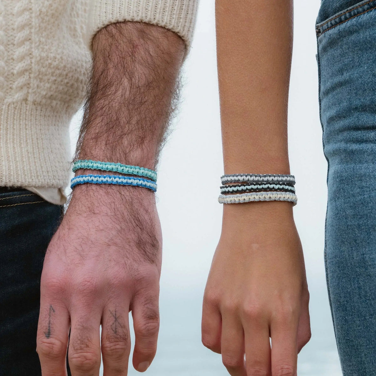 Hualalai Knotted Surf Bracelet, Adjustable Cord Bracelet
