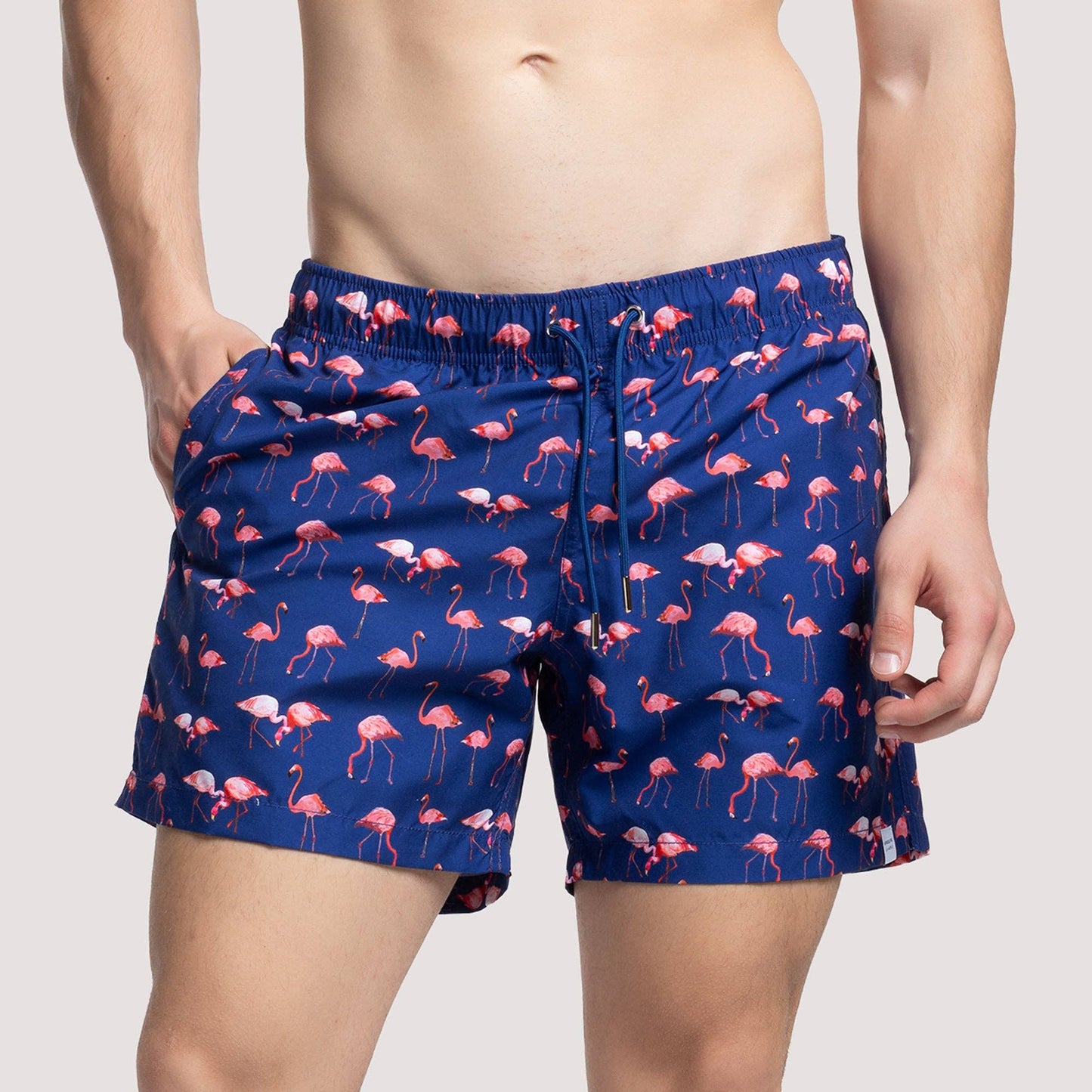 Men's Swim Shorts – Flamingos Navy
