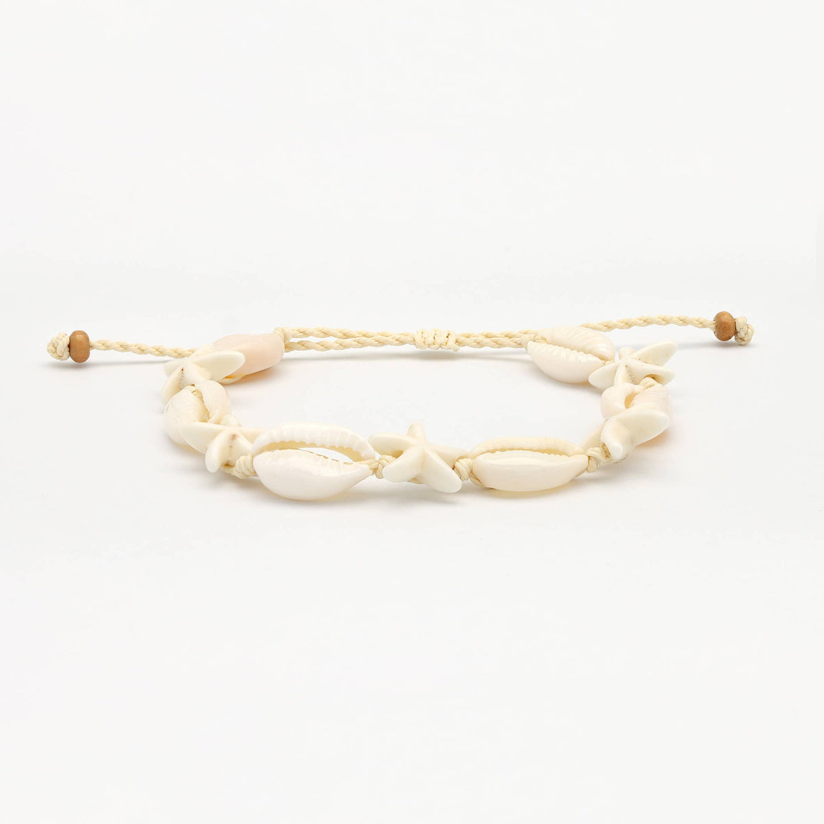 Kahakai Star Beaded Bracelet, Adjustable Surf Bracelet