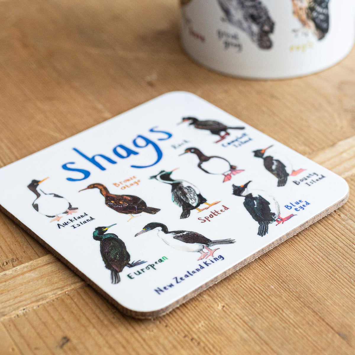 Shags Bird Coaster