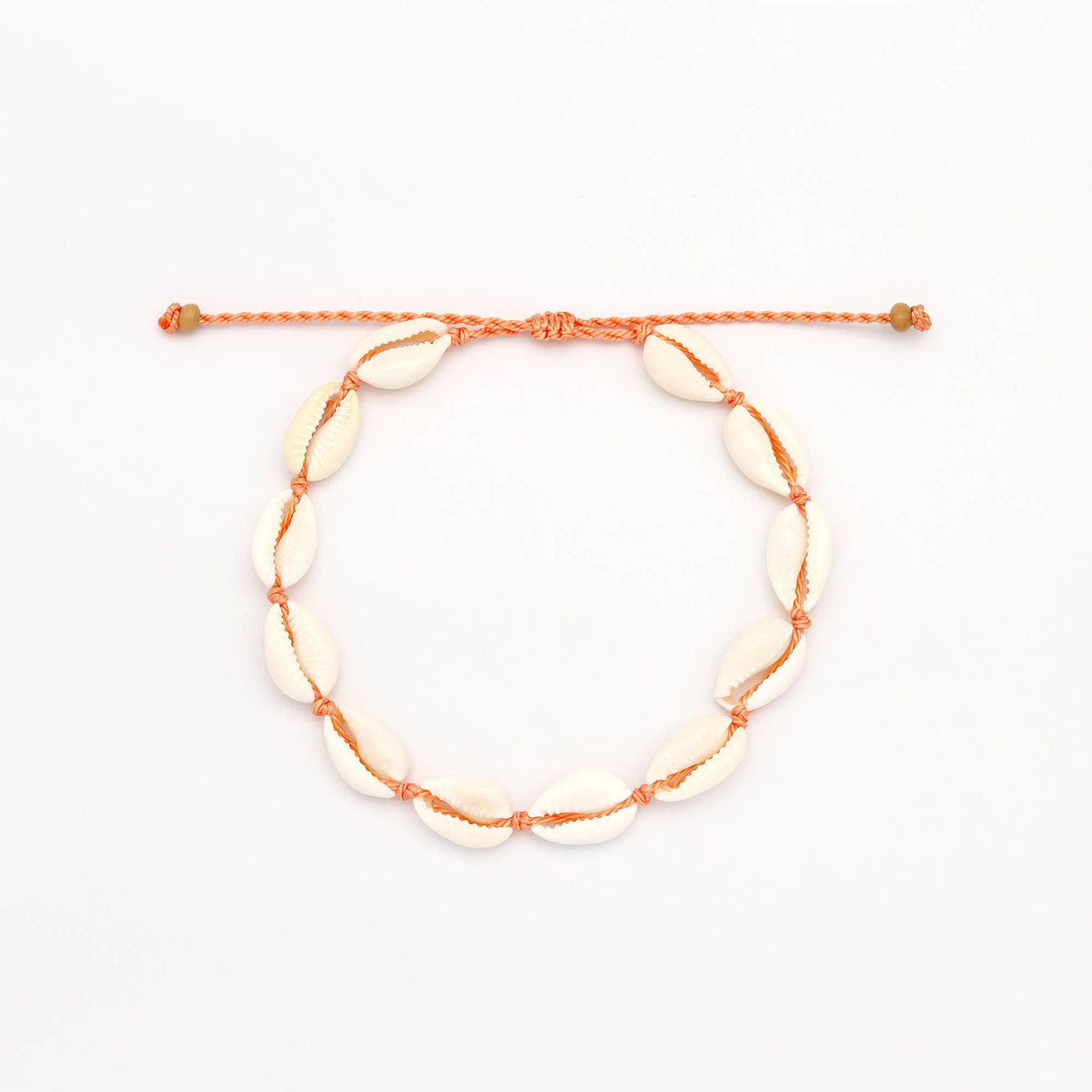 Livadi Beaded Anklet, Adjustable Surf Ankle Bracelet
