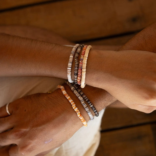 Pakui Natural Bead Surf Bracelet, by Pineapple Island