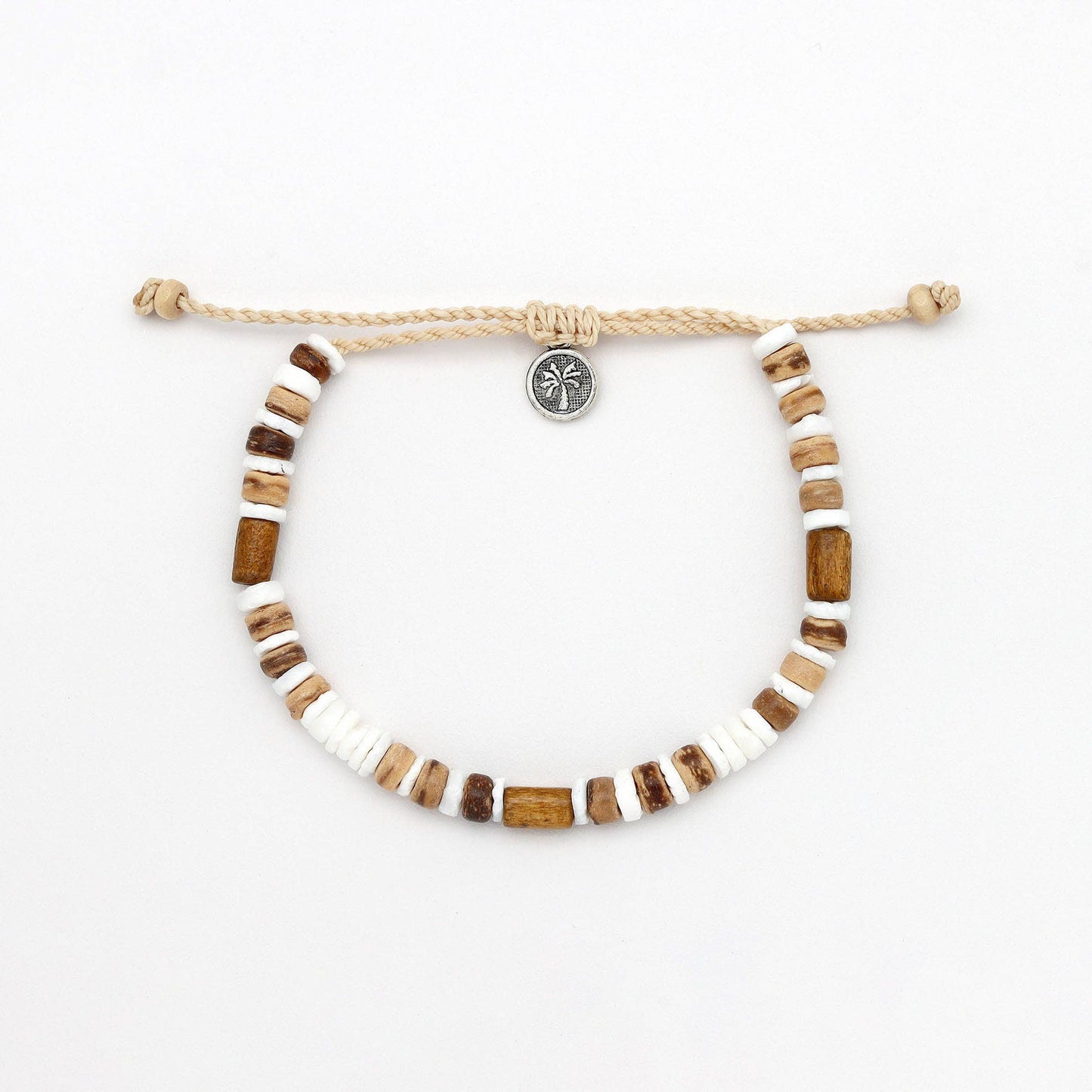 Nusa Lembongan Wood Bead Surf Bracelet