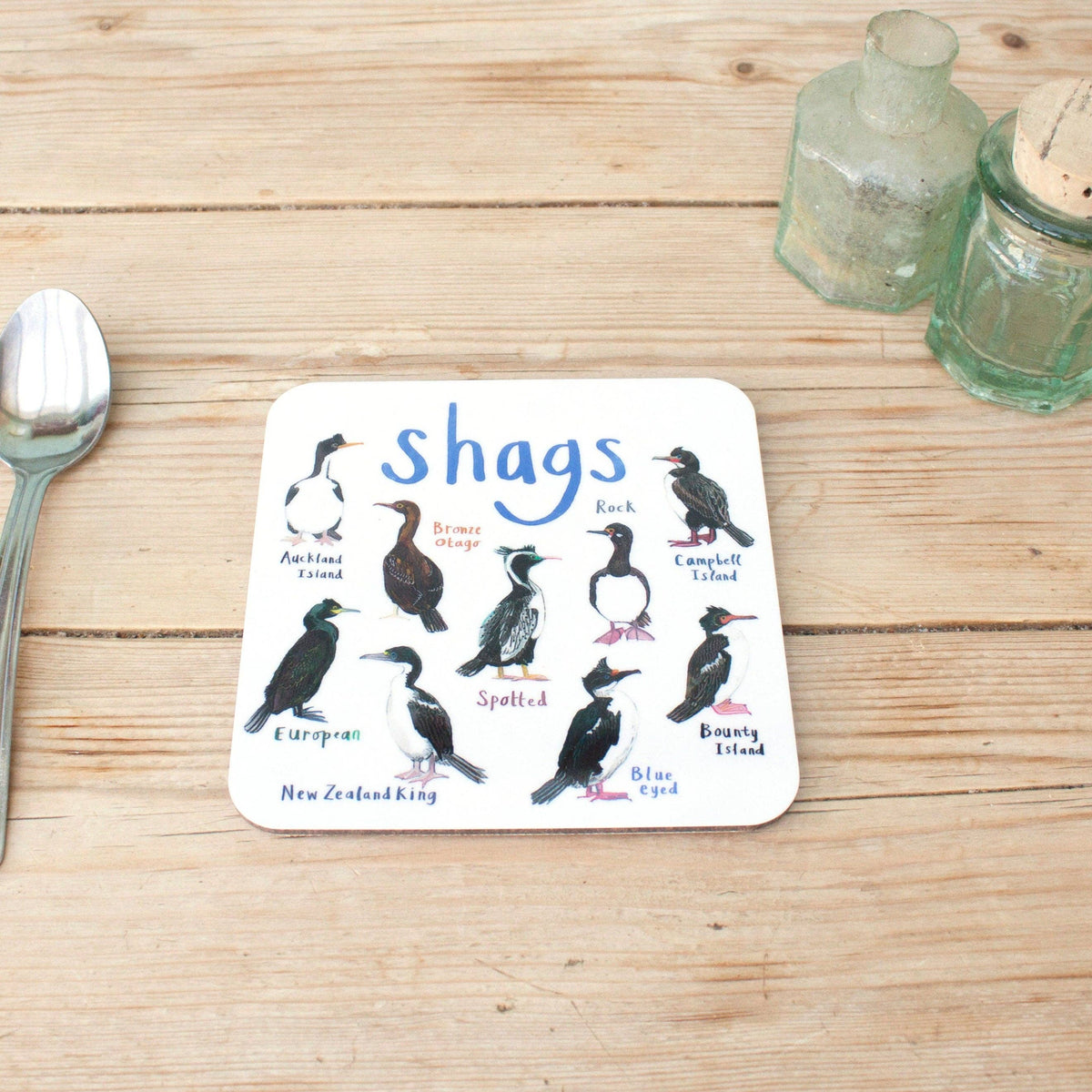 Shags Bird Coaster