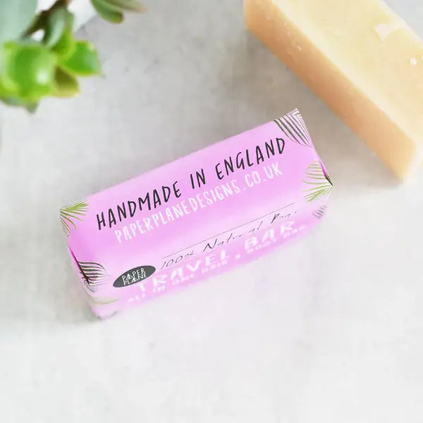 Travel Bar 100% Natural Vegan Plastic Free