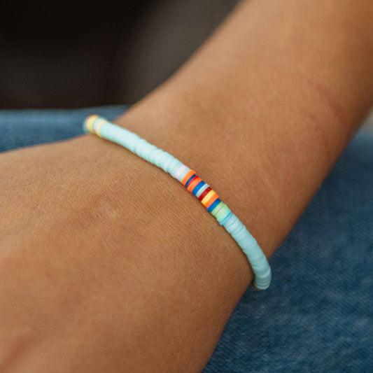 Malabar Clay Beaded Bracelet by Koh Surf