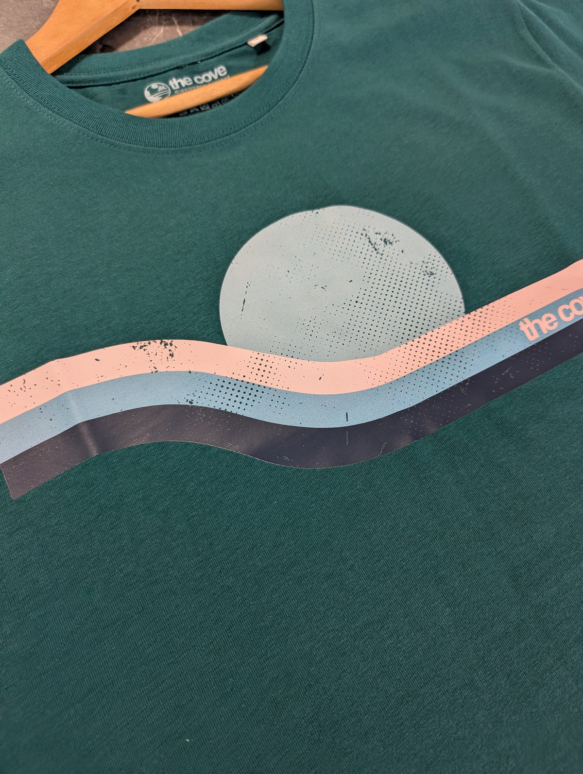 The Cove Retro Wave Organic Cotton Tee