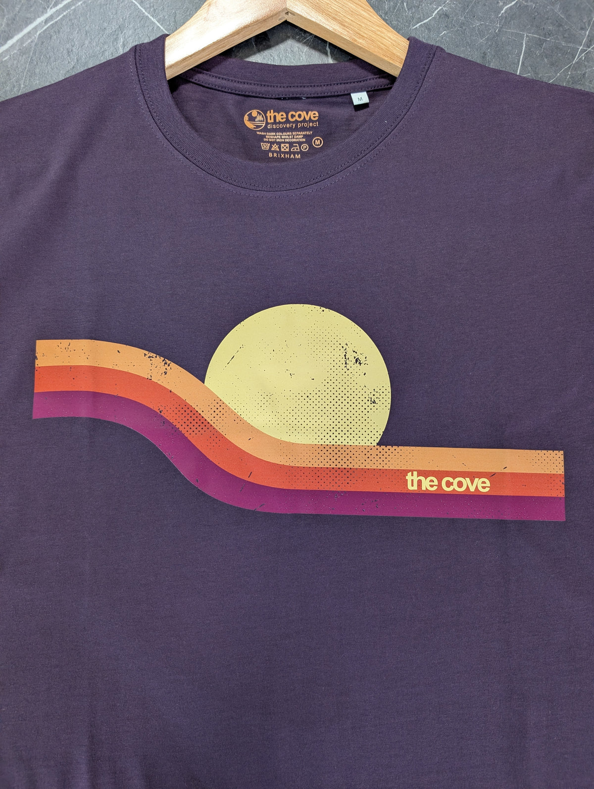 The Cove Retro Wave Organic Cotton Tee
