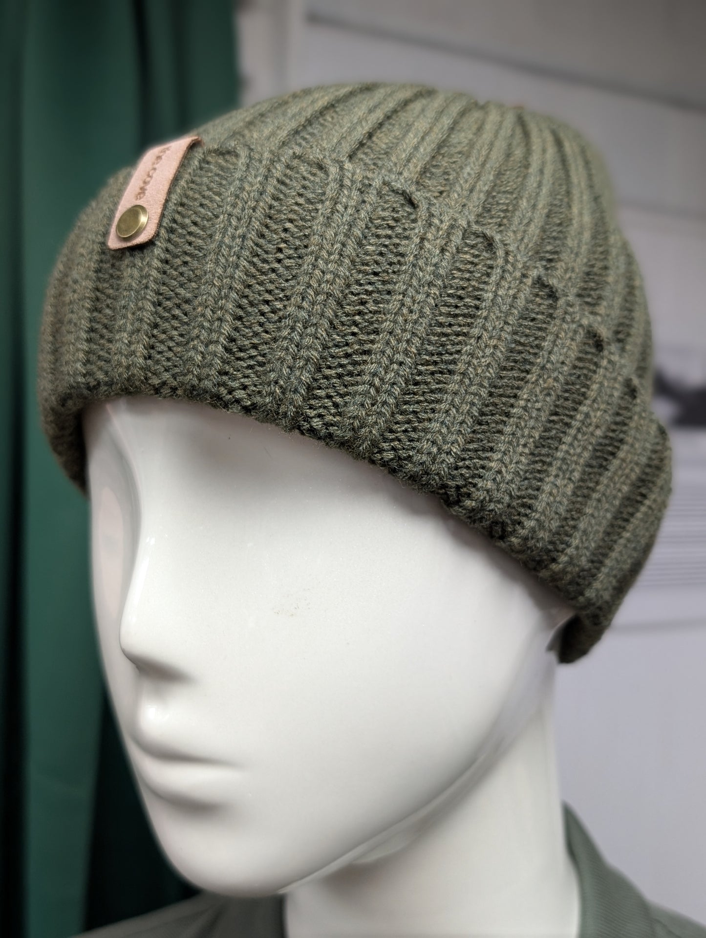 Olive Shore Beanie