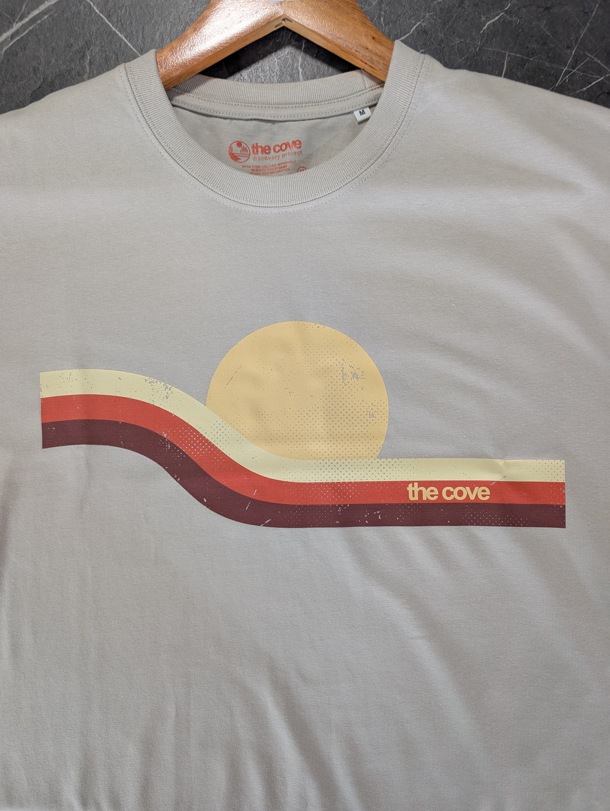 The Cove Retro Wave Organic Cotton Tee