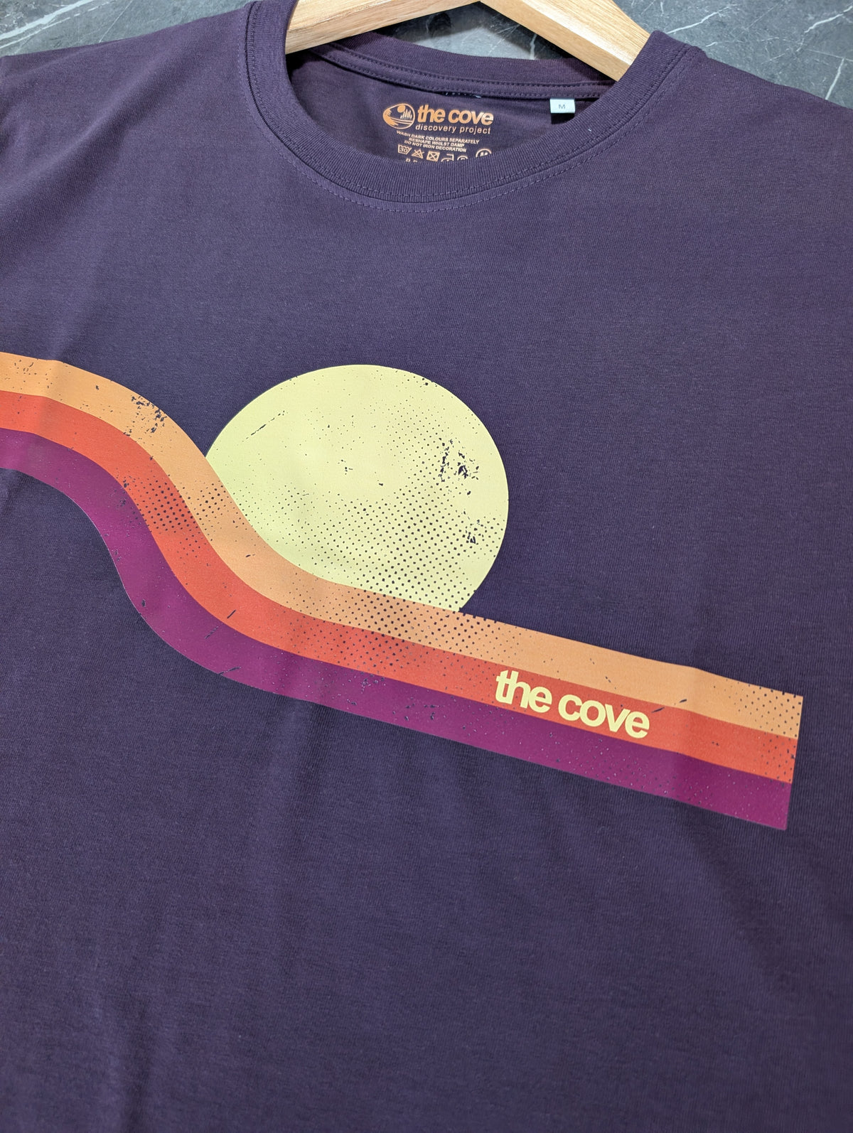 The Cove Retro Wave Organic Cotton Tee