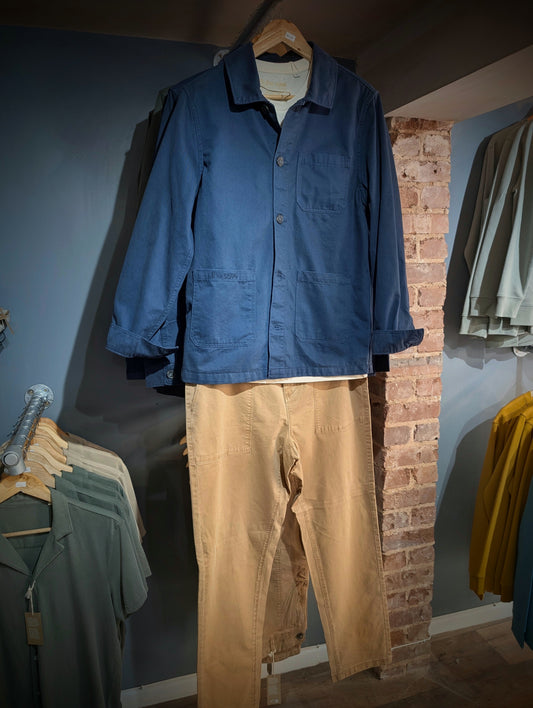 Mens organic cotton work trousers
