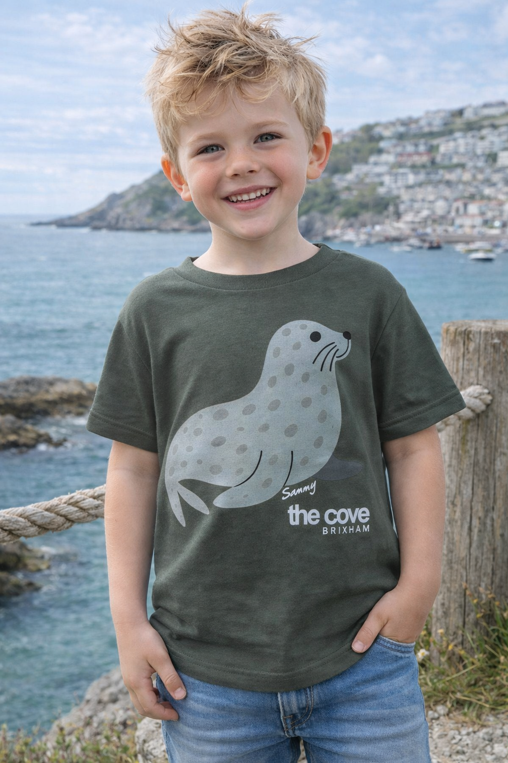 Kids 'Sammy Seal' T-shirt