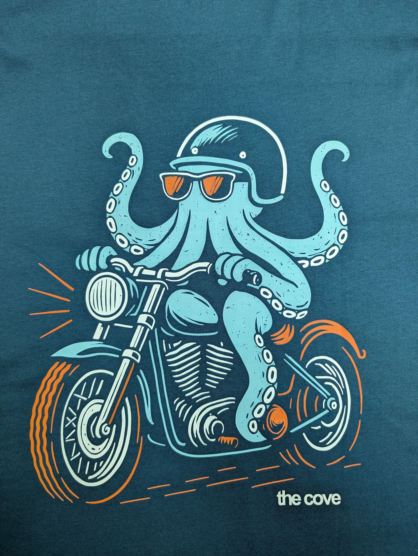 Biker-Octopus T-shirt