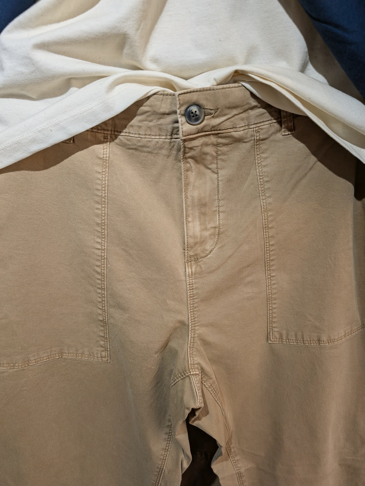 Mens organic cotton work trousers