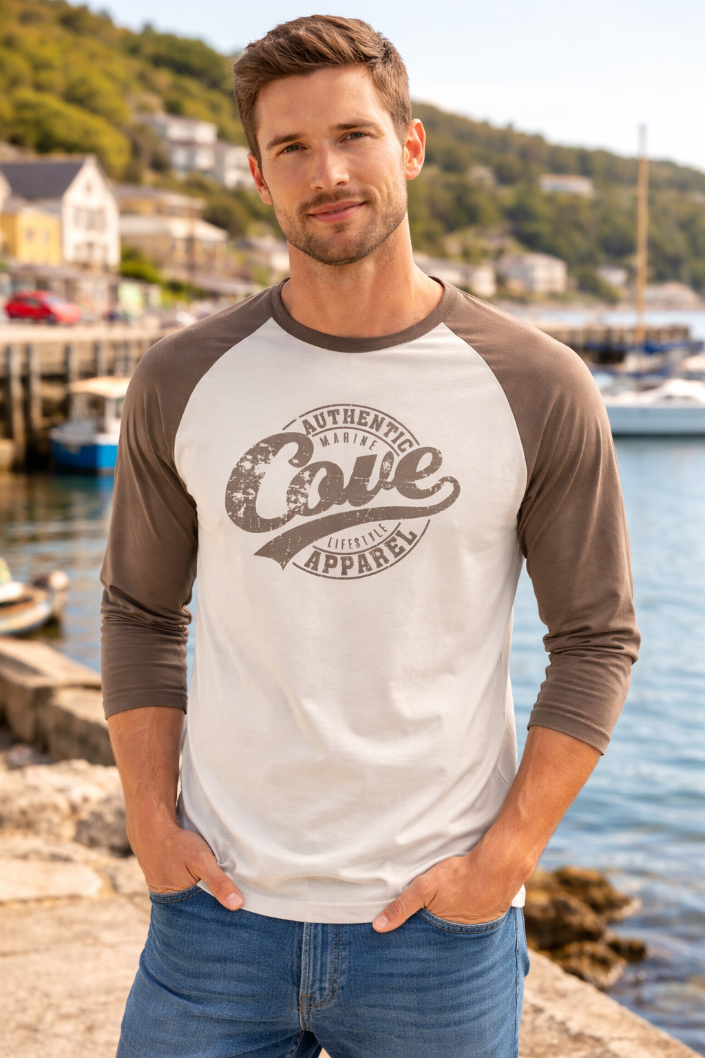 Long Sleeve Vintage Top Men's/Unisex