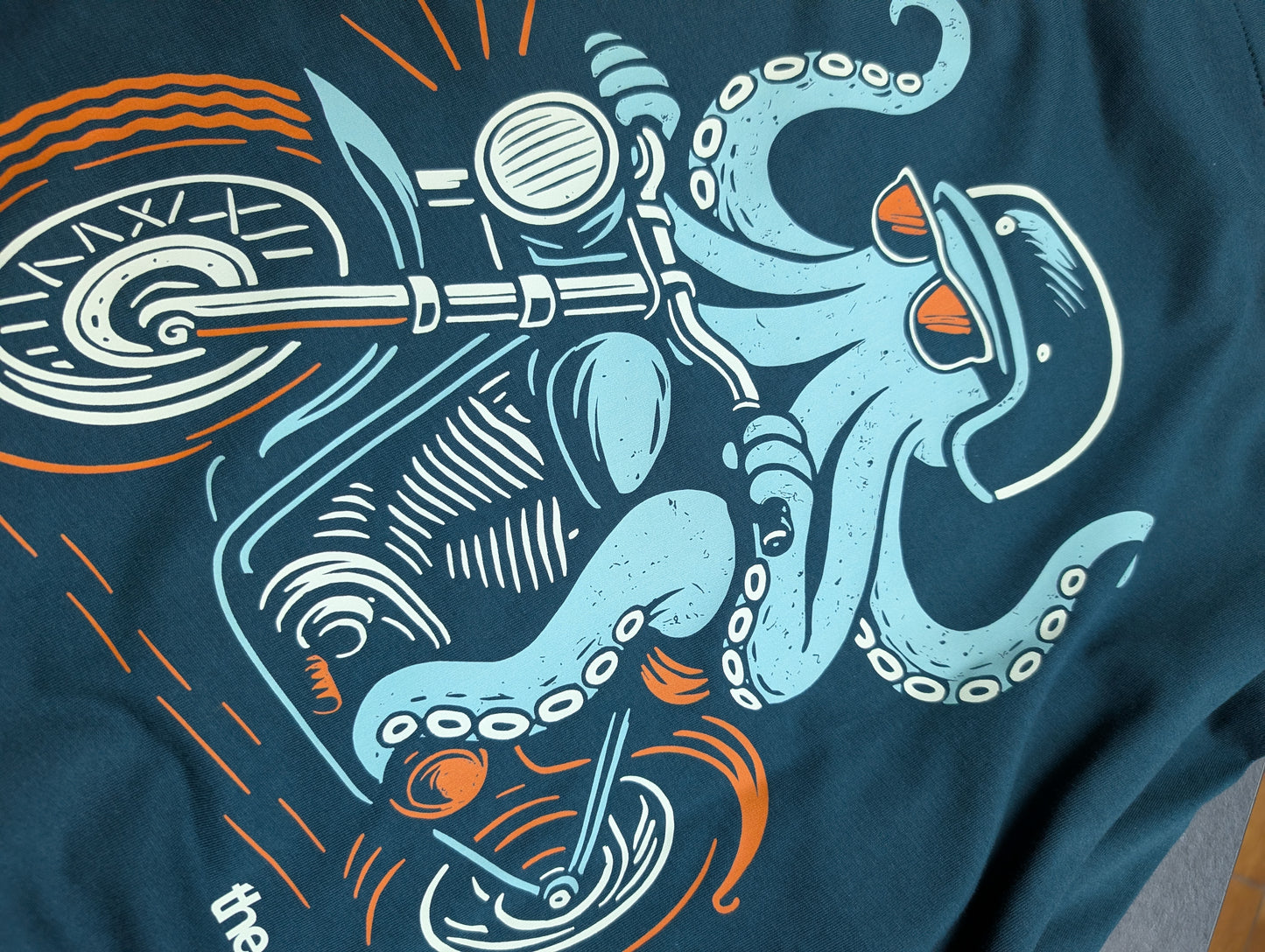 Biker-Octopus T-shirt