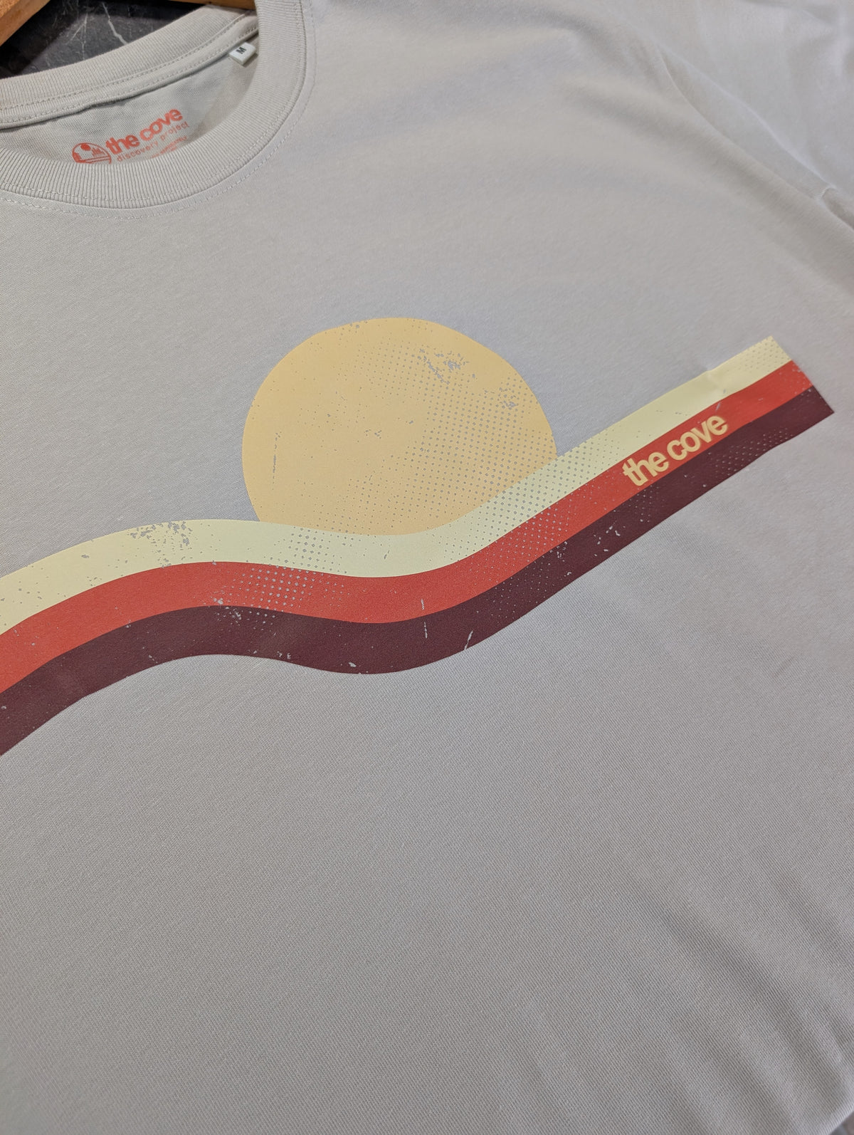 The Cove Retro Wave Organic Cotton Tee