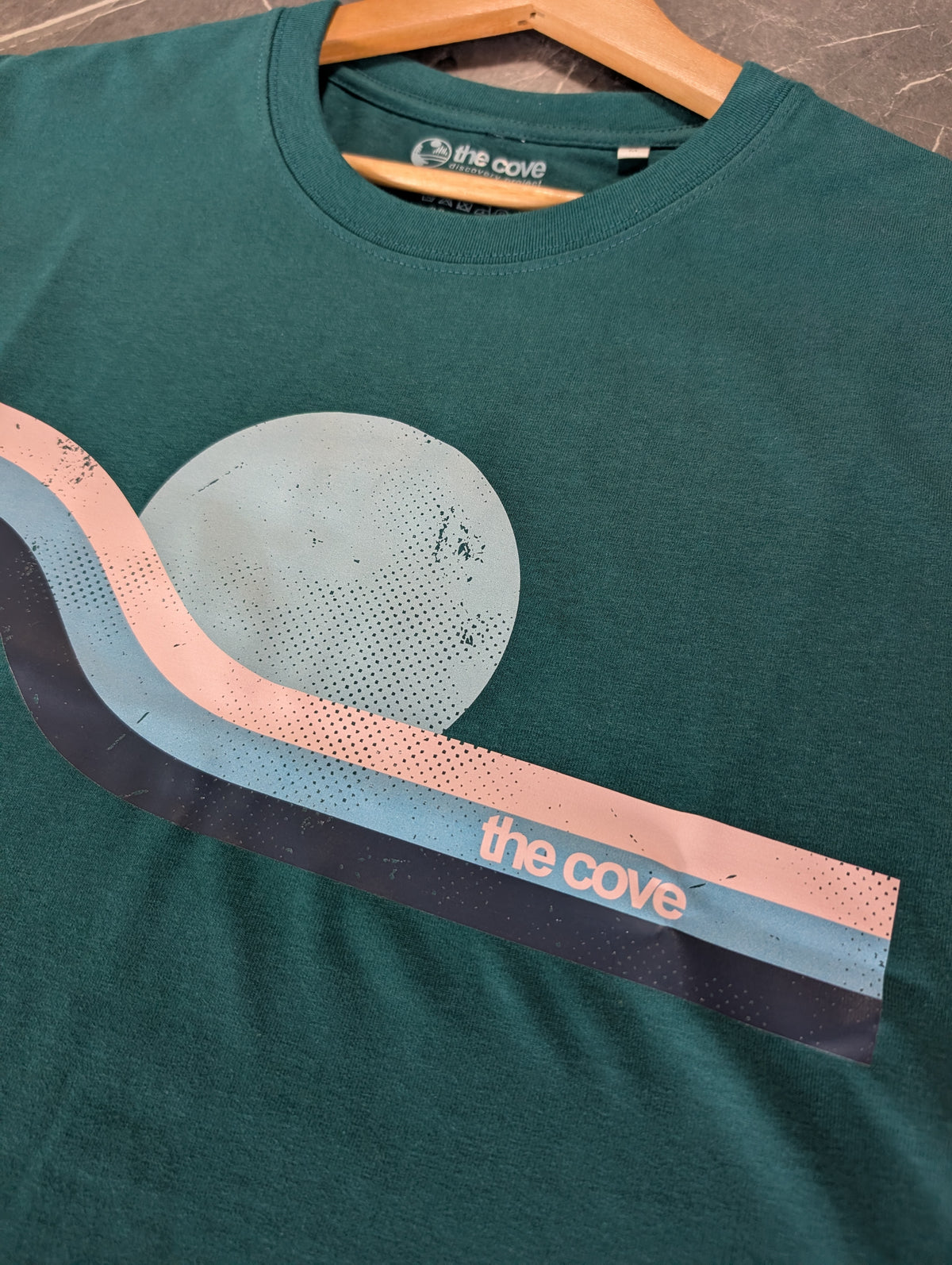The Cove Retro Wave Organic Cotton Tee